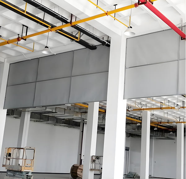 防火布前海街道挡烟垂壁 防火布前海街道挡烟垂壁