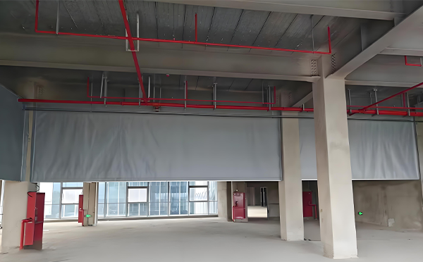 防火布前海街道挡烟垂壁 防火布前海街道挡烟垂壁