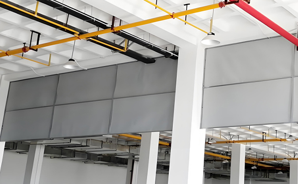 商场防烟分区常闭节点:前海街道挡烟垂壁高度与控制器接线图解 商场防烟分区常闭节点:前海街道挡烟垂壁高度与控制器接线图解