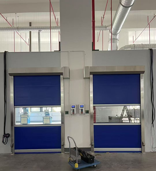 前海街道快速前海街道卷帘门助力食品加工车间环境升级